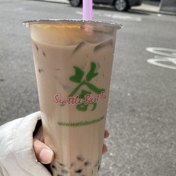 Seattle Best Tea - Brown sugar milk tea with all my favorite toppings - Coffee & Tea Near Me - Seattle, Washington Seattle Best Tea - Brown sugar milk tea with all my favorite toppings - Coffee & Tea Near Me - Seattle, Washington