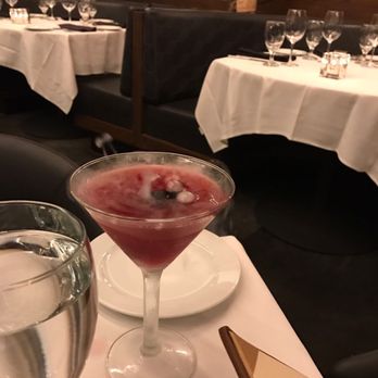 Ocean Prime - Bubbles and berries anyone!? - Seafood Near Me - New York, New York