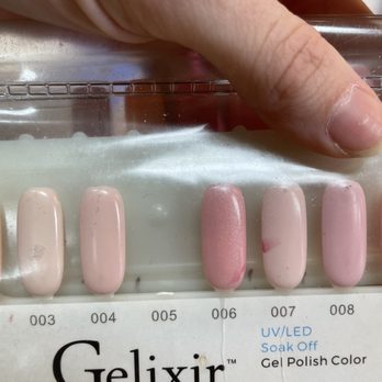 Biagio Nails & Spa - I asked for 006, it had a slight shimmer to it. I'm not even sure of the color she gave me but it has no shimmer and is much pinker - Nail Salons Near Me - Phoenix, Arizona