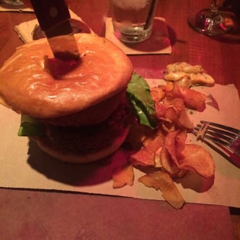 Whiskey Cake - OMG burger. Juicy and full of flavor. A bit messy but so worth it. - New American Near Me - Plano, Texas Whiskey Cake - OMG burger. Juicy and full of flavor. A bit messy but so worth it. - New American Near Me - Plano, Texas