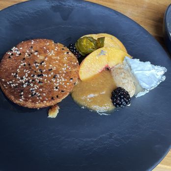 Jollity - Miso corn cake - New American Near Me - Dayton, Ohio