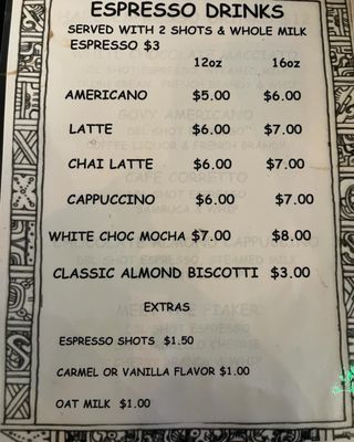 Menu photo 1 The Taco Shoppe Government Camp, OR