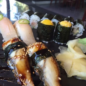 Sushi Harbor - Eel, quail egg, - Sushi Bars Near Me - Denver, Colorado Sushi Harbor - Eel, quail egg, - Sushi Bars Near Me - Denver, Colorado