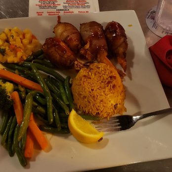 Conch Republic Seafood - Bacon-Wrapped Stuffed Shrimp - Seafood Near Me - Key West, Florida Conch Republic Seafood - Bacon-Wrapped Stuffed Shrimp - Seafood Near Me - Key West, Florida