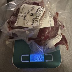Big Horn Meat Cutting - 1.3 lbs of loin from two full backstraps and inner loins