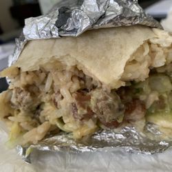 Steak burrito