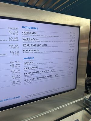 Menu photo 3 Blue Bottle Coffee Roseville, CA
