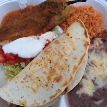Javi's Burritos - Quesadilla and chile relleno dinner - Mexican Near Me - Glen Ellyn, Illinois Javi's Burritos - Quesadilla and chile relleno dinner - Mexican Near Me - Glen Ellyn, Illinois