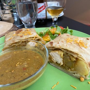 Coolrunnings Bistro - Chicken Roti - Caribbean Near Me - Abbotsford, British Columbia