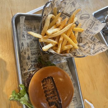 Grill Marks - Columbia - Smash burger and regular fries - American Near Me - Columbia, South Carolina Grill Marks - Columbia - Smash burger and regular fries - American Near Me - Columbia, South Carolina