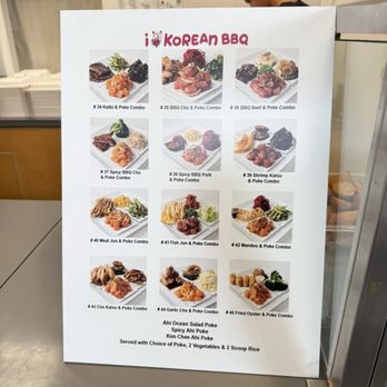 I Love Korean BBQ - Menu (Feb 2026) - Korean Near Me - Kapolei, Hawaii