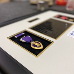 Artfordable Picture Framing - Purple Heart