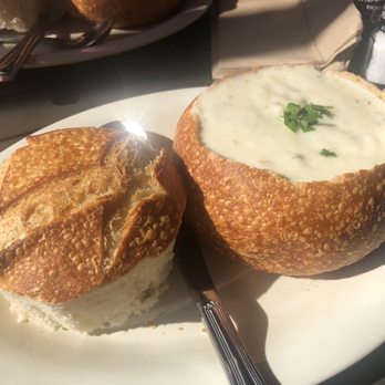 Boudin SF - Claw chowder bowl - Bakeries Near Me - Sacramento, California