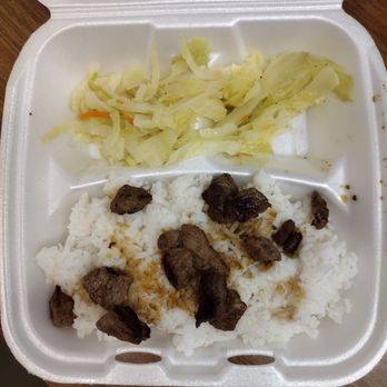Buckeye Hibachi - Broad St - Dry and unflavored steak and rice. - Japanese Near Me - Columbus, Ohio