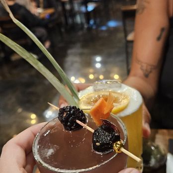 Yuzu Sushi & Bar - Violet sky cocktail & Ryujin's fury cocktail - Sushi Bars Near Me - Reno, Nevada Yuzu Sushi & Bar - Violet sky cocktail & Ryujin's fury cocktail - Sushi Bars Near Me - Reno, Nevada
