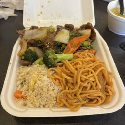 Beef and L2. Beef with Broccoli Lunch