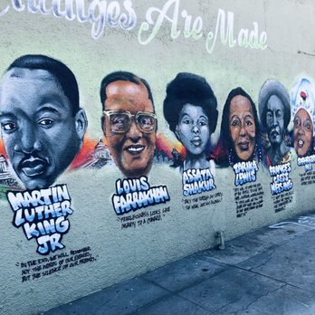 Where the Changes Are Made mural - Center of mural - Public Art Near Me - Oakland, California Where the Changes Are Made mural - Center of mural - Public Art Near Me - Oakland, California