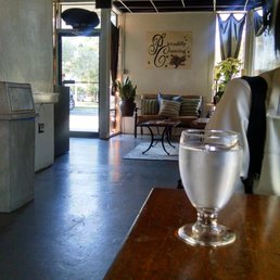 Inviting sitting area for socializing.