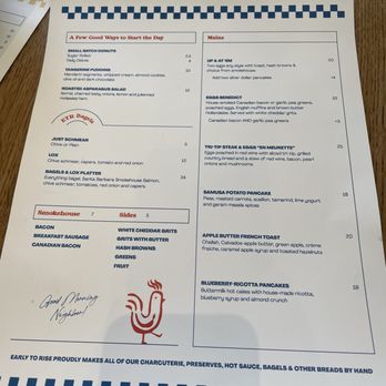 Early To Rise - Menu - Breakfast & Brunch Near Me - San Francisco, California Early To Rise - Menu - Breakfast & Brunch Near Me - San Francisco, California