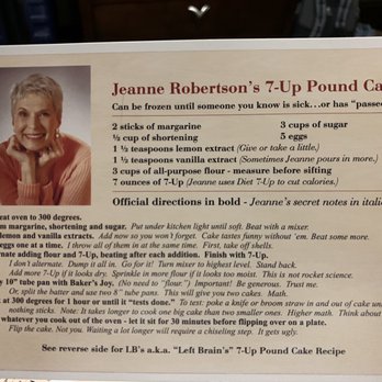 Jeanne Robertson - 7-Up cake - Speech Training Near Me Jeanne Robertson - 7-Up cake - Speech Training Near Me