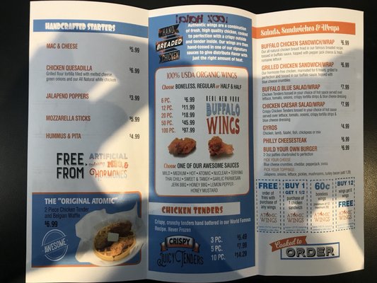 Menu photo 5 Atomic Wings Jamaica, NY
