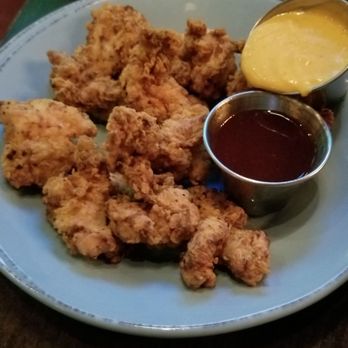 Jim Brady's - Chicken tenders with rock n rye BBQ sauce and yum yum sauce - American Near Me - Royal Oak, Michigan Jim Brady's - Chicken tenders with rock n rye BBQ sauce and yum yum sauce - American Near Me - Royal Oak, Michigan