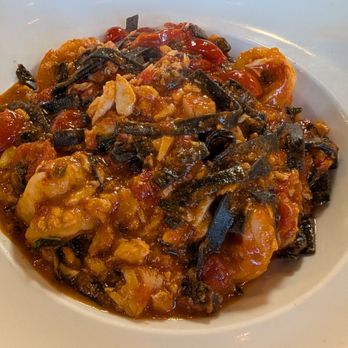 Amici's Restaurant - My squid ink pasta. Very good. - Pizza Near Me - Maywood, New Jersey Amici's Restaurant - My squid ink pasta. Very good. - Pizza Near Me - Maywood, New Jersey