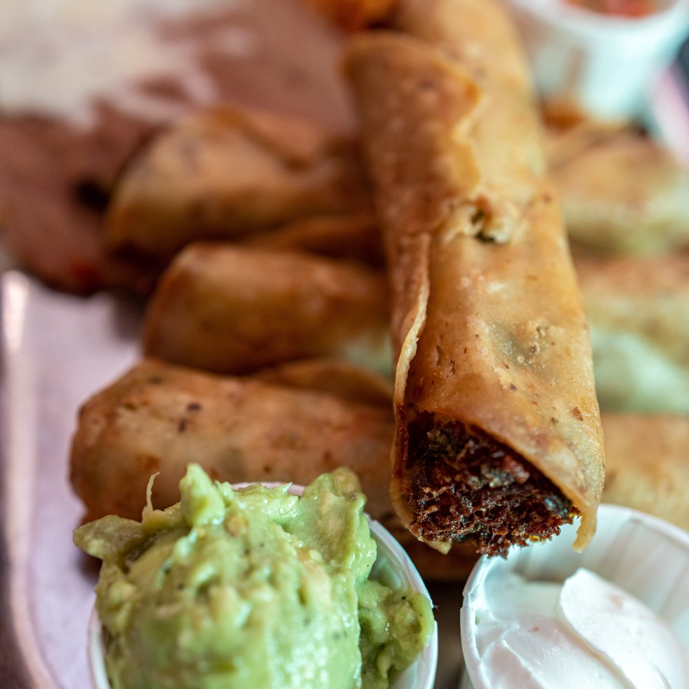 Tomasita's - Flautas ($15) - New Mexican Cuisine Near Me - Santa Fe, New Mexico Tomasita's - Flautas ($15) - New Mexican Cuisine Near Me - Santa Fe, New Mexico