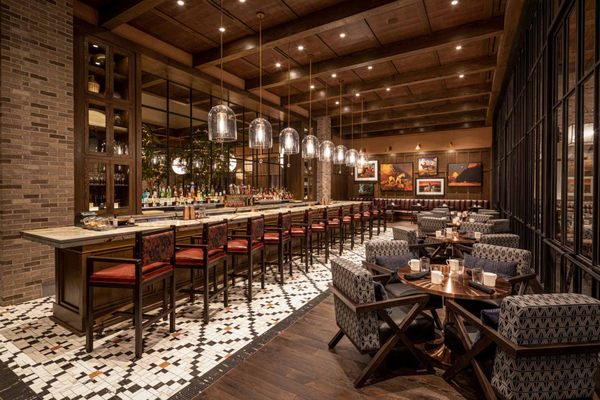 Copper Table by null