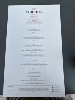 Menu photo 6 Corrida Boulder, CO