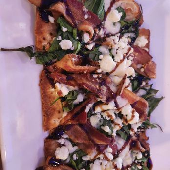 First Round Draft - Goat Cheese And Bacon Balsamic Flatbread - Sports Bars Near Me - Cape Coral, Florida