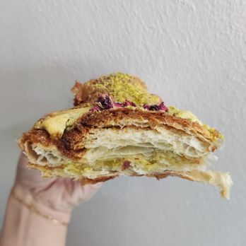 L'Appartement 4F - Rose pistachio croissant - Bakeries Near Me - Brooklyn, New York L'Appartement 4F - Rose pistachio croissant - Bakeries Near Me - Brooklyn, New York
