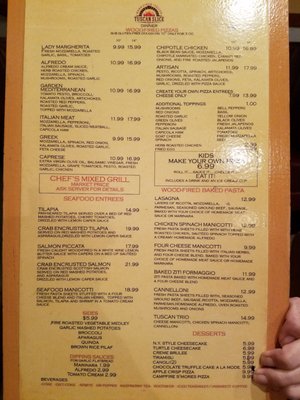 Menu photo 7 Tuscan Slice Waxahachie, TX