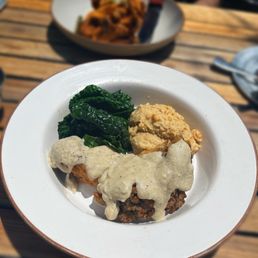 Chicken Fried Shrooms Dinner