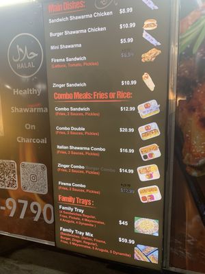 Menu photo 3 Firema Houston, TX