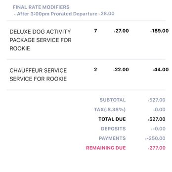 Henderson Pet Resort - Invoice received at pickup - Pet Training Near Me - Henderson, Nevada Henderson Pet Resort - Invoice received at pickup - Pet Training Near Me - Henderson, Nevada