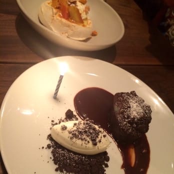 Frances - Rhubarb pie and chocolate cake - New American Near Me - San Francisco, California