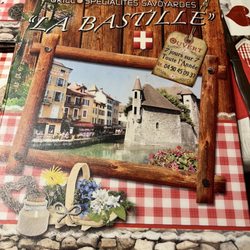 La Bastille - Menu cover