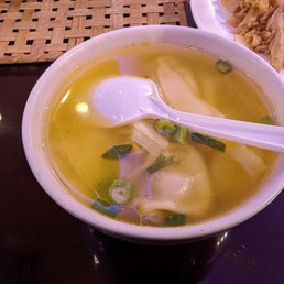 They give you plastic to eat with