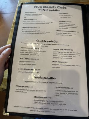 Menu photo 6 Nye Beach Cafe Newport, OR Menu photo 6 Nye Beach Cafe Newport, OR