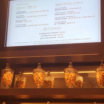 The Sweeterie Confectionery Kitchen - Menu board (AUG2024). - Bakeries Near Me - Hershey, Pennsylvania