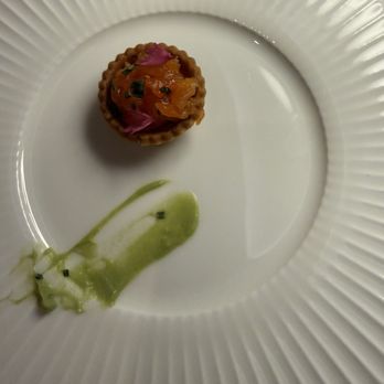 Sky Room - Was a salmon tart... i had already eaten one. - American Near Me - Long Beach, California
