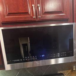 New microwave installed.