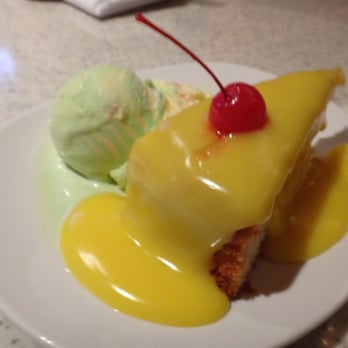Anthony's Fish Grotto - cake zabione - Seafood Near Me - La Mesa, California