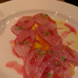 Yellowtail Crudo Yellowtail Crudo