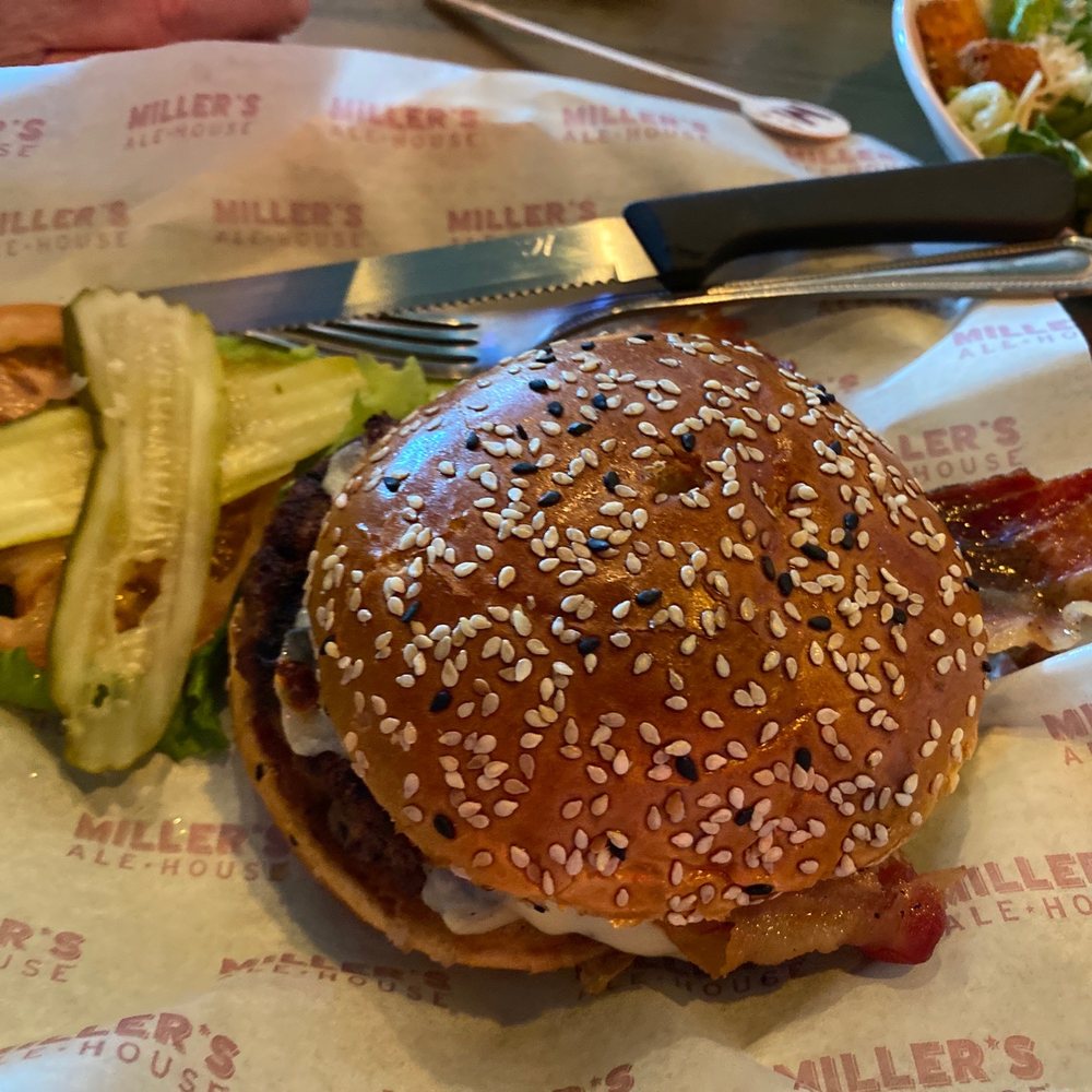 Miller's Ale House - Cheeseburger - Sports Bars Near Me - Paramus, New Jersey Miller's Ale House - Cheeseburger - Sports Bars Near Me - Paramus, New Jersey