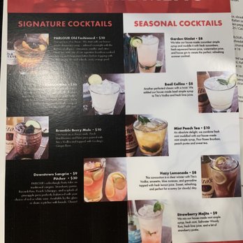 Parlour - Cocktail menu - Pizza Near Me - Louisville, Kentucky Parlour - Cocktail menu - Pizza Near Me - Louisville, Kentucky