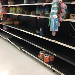 Walmart Supercenter - Empty shelves