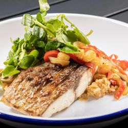 Seared fish