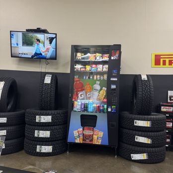 Evans Tire & Service Centers - Stocked vending machine - Tires Near Me - La Mesa, California Evans Tire & Service Centers - Stocked vending machine - Tires Near Me - La Mesa, California